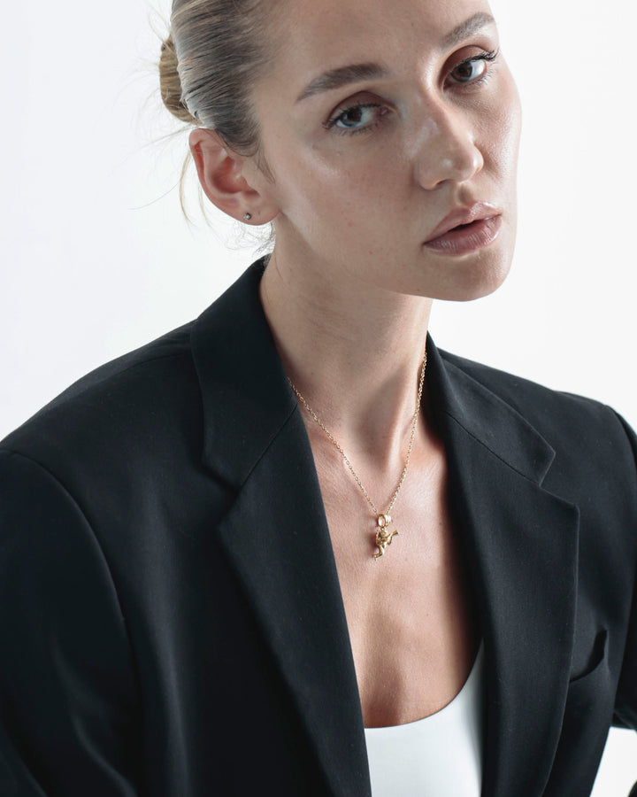 316L angel necklace #N74