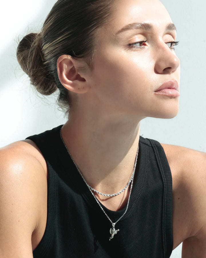316L angel necklace #N74
