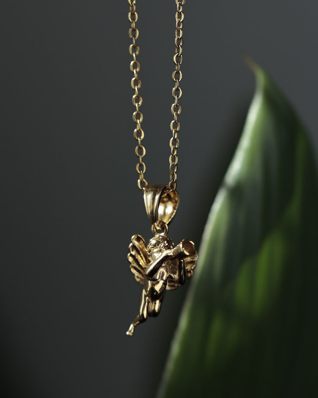 316L angel necklace #N74