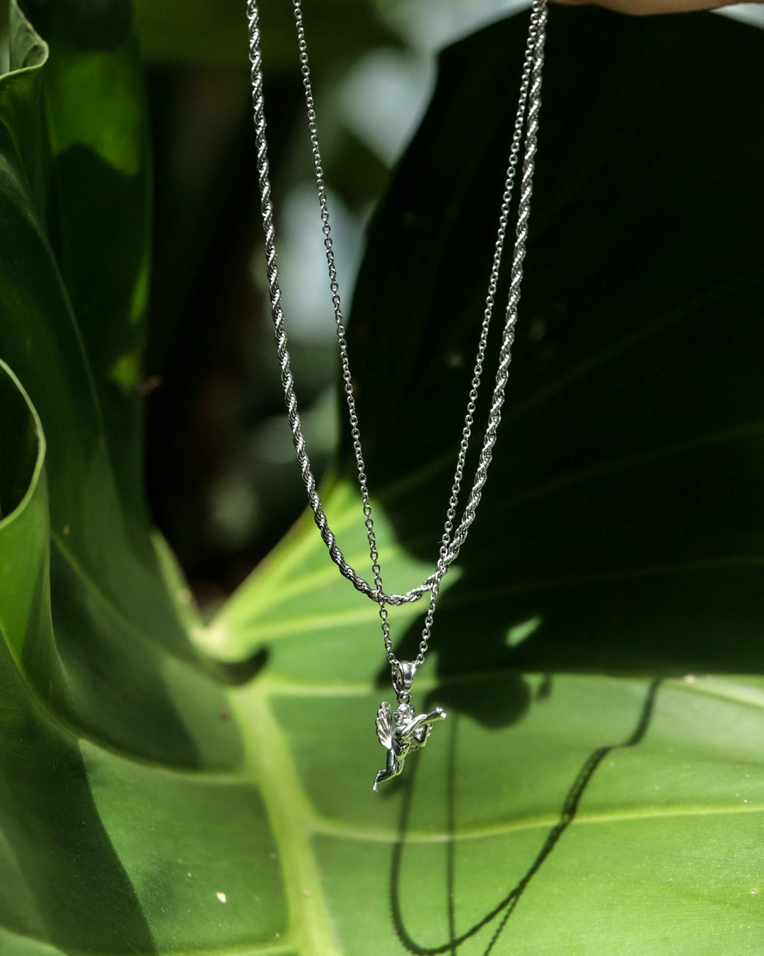 316L angel necklace #N74