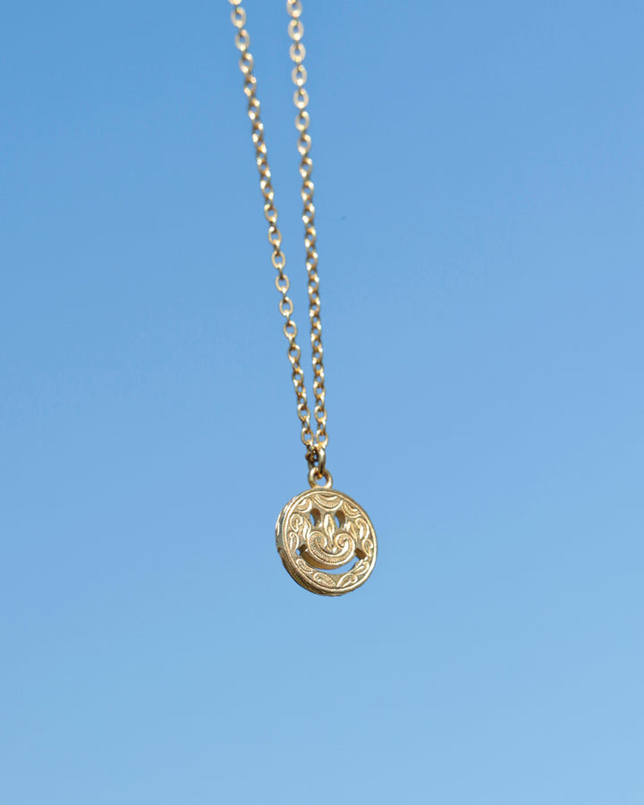 316L hawaiian smile necklace #N76