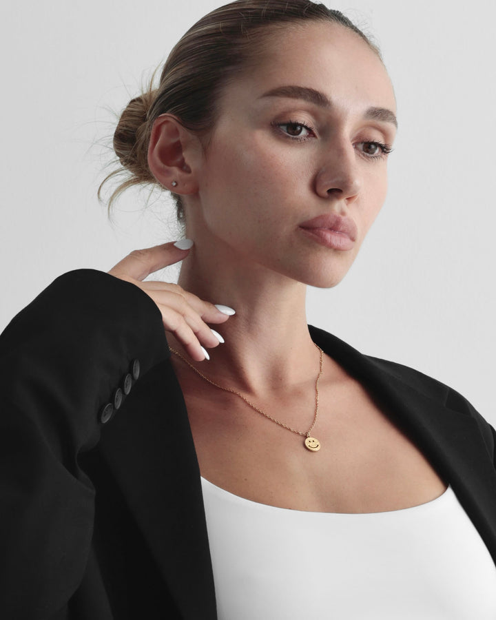 316L hawaiian smile necklace #N76