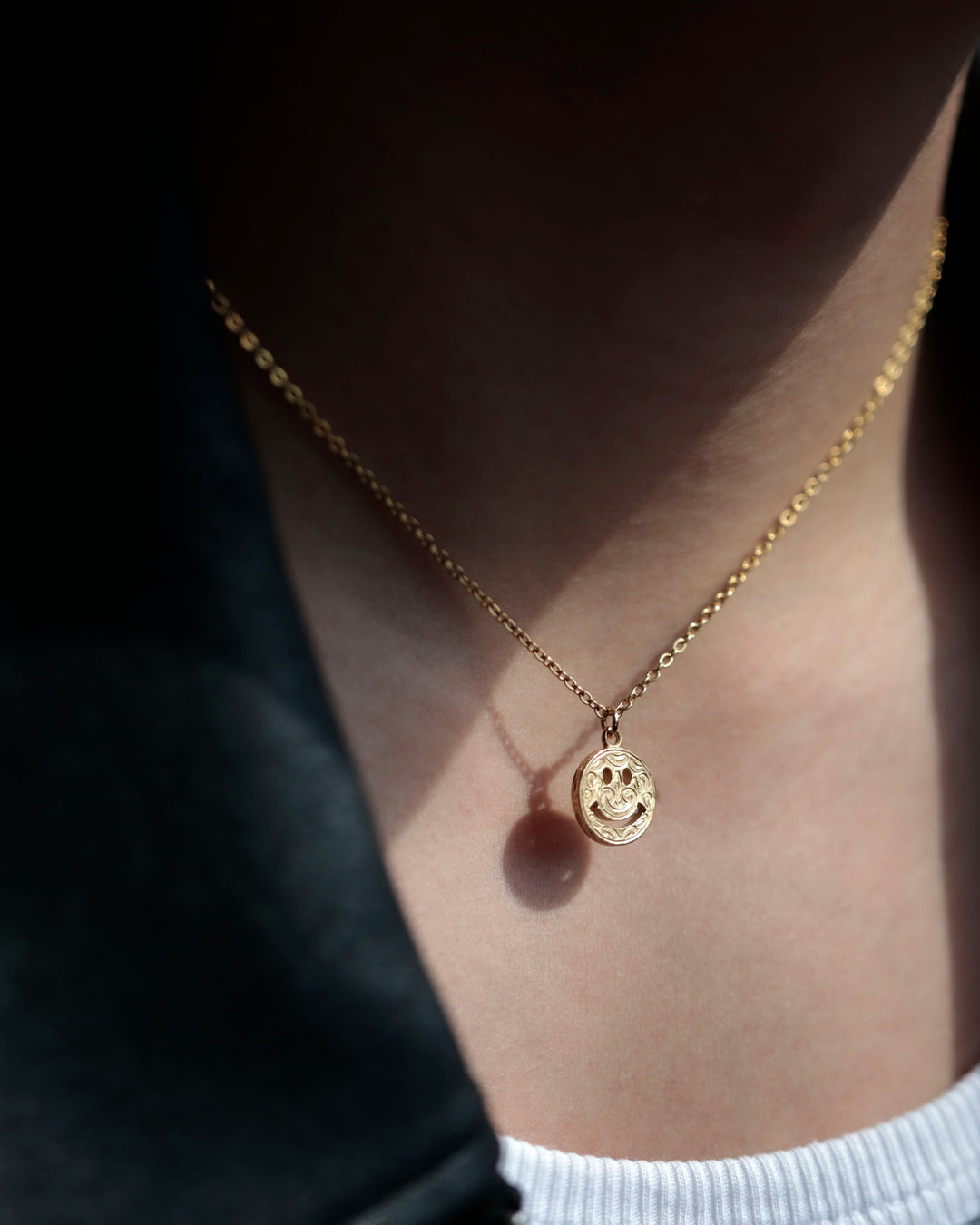 316L hawaiian smile necklace #N76