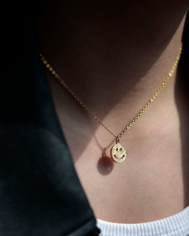 316L hawaiian smile necklace #N76