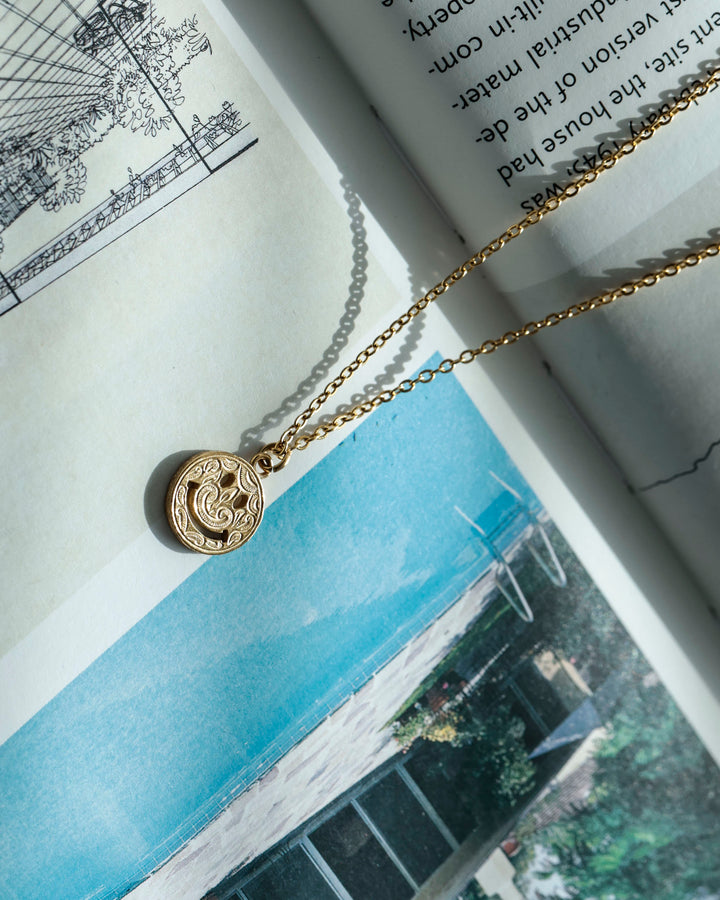 316L hawaiian smile necklace #N76