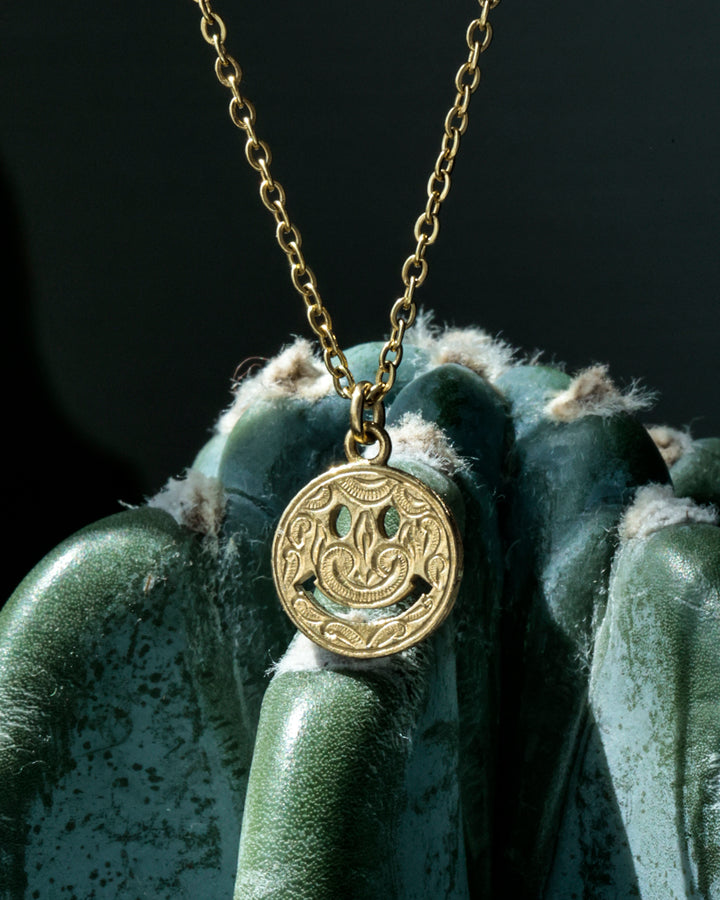 316L hawaiian smile necklace #N76