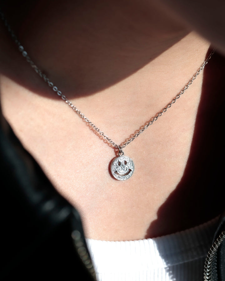 316L hawaiian smile necklace #N76