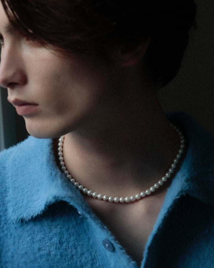 316L pearl necklace #N79