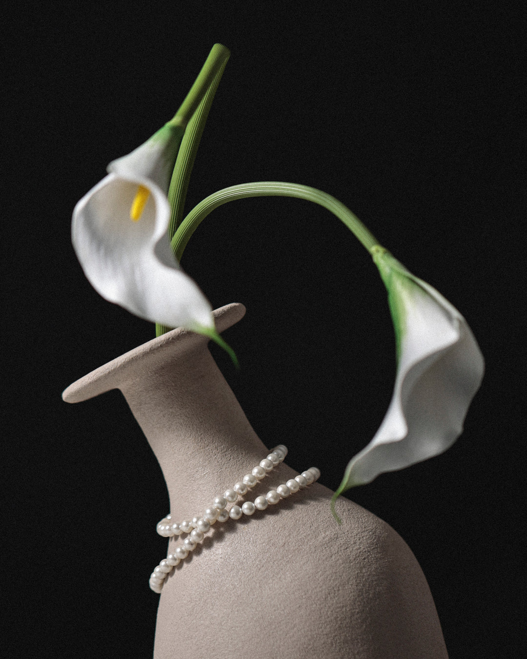 316L pearl necklace #N79