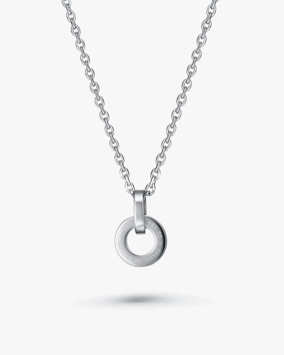 316L circle necklace #N82