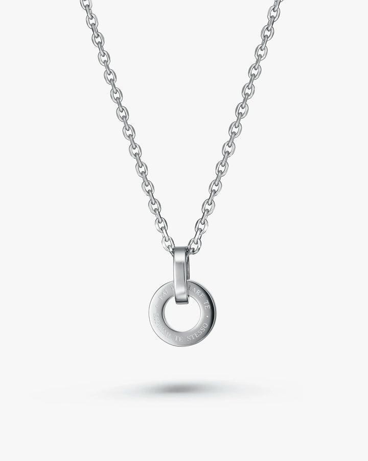 316L circle necklace #N82