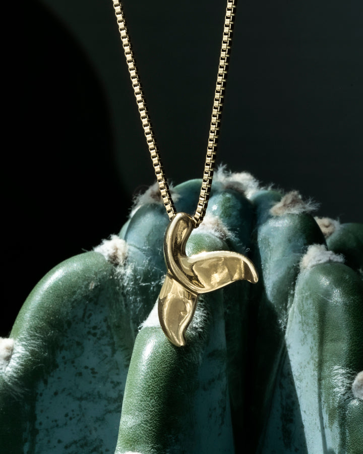 316L whale necklace #N85