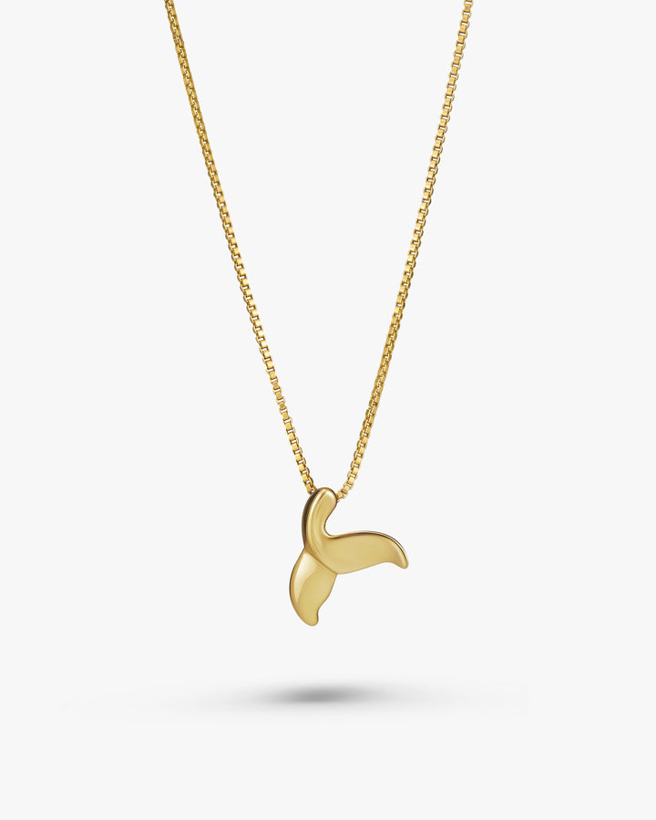 316L whale necklace #N85