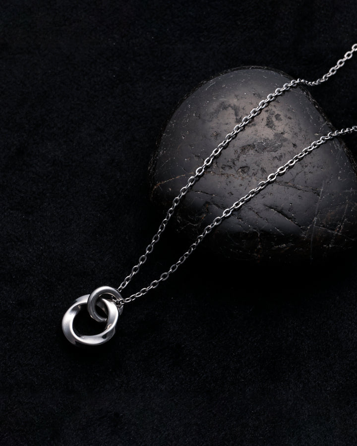 316L twist loop necklace #N98