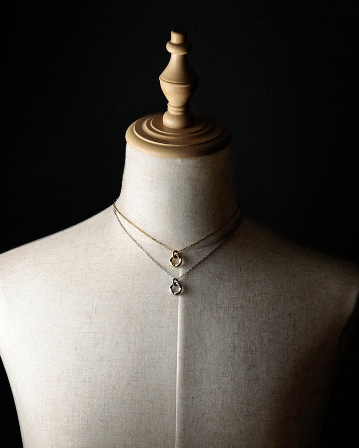 316L twist loop necklace #N98