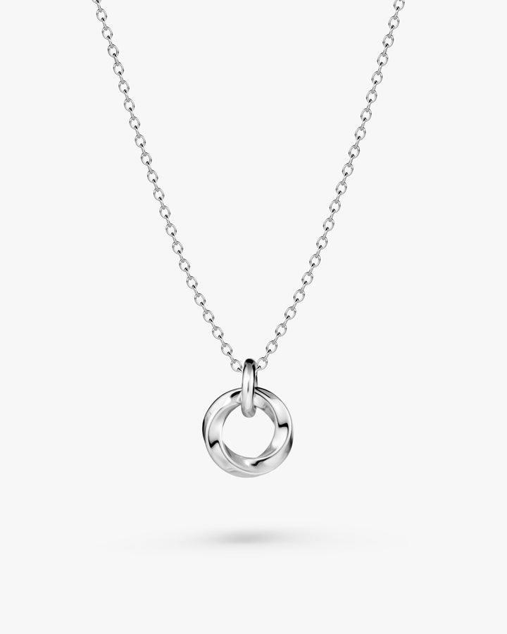 316L twist loop necklace #N98