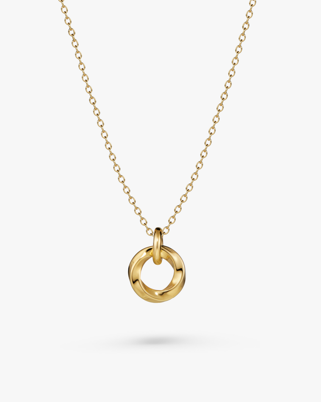 316L twist loop necklace #N98