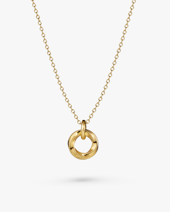 316L twist loop necklace #N98