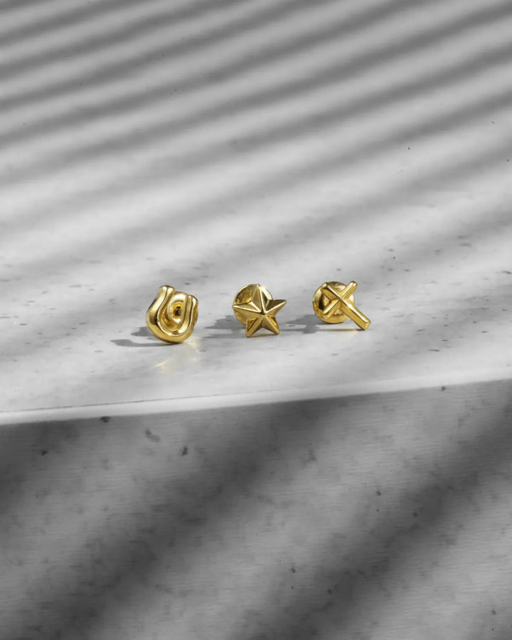 316L horseshoe pierce #P02