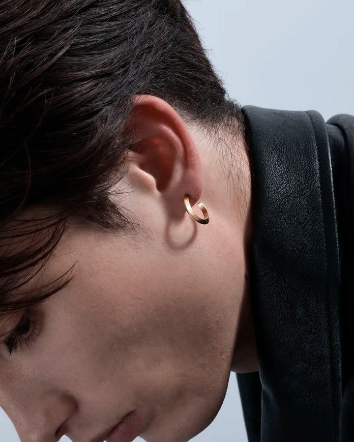 316L sharp hoop pierce #P04