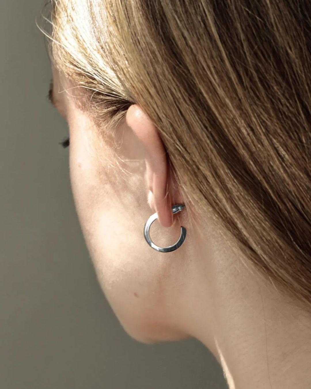 316L sharp hoop pierce #P04