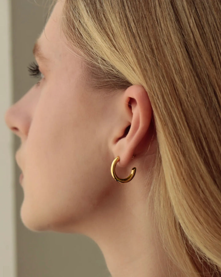 316L hoop pierce #P07