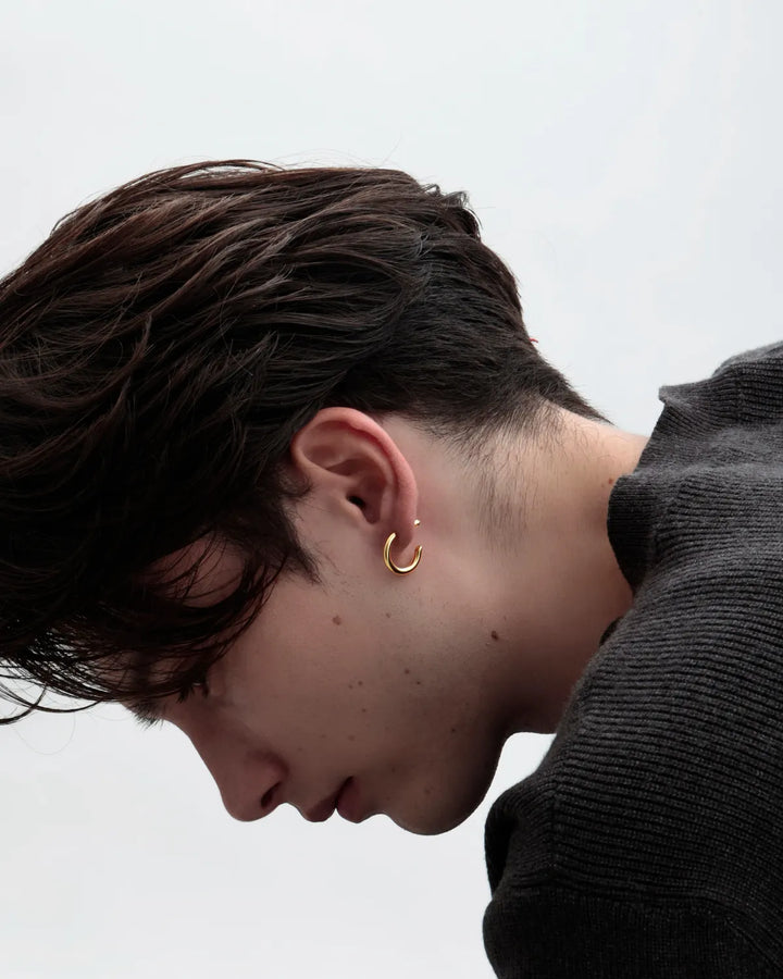 316L hoop pierce #P07