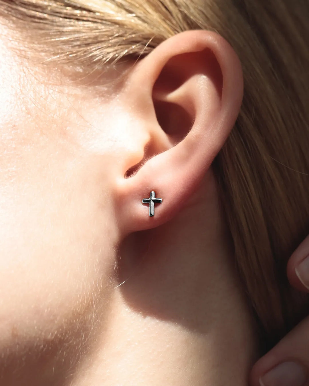 316L cross pierce #P08