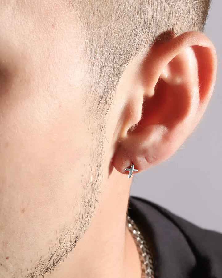 316L cross pierce #P08