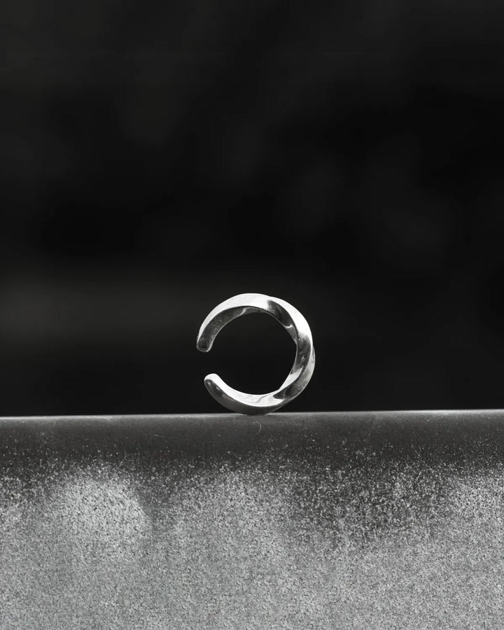 s925 twist earcuff #P11
