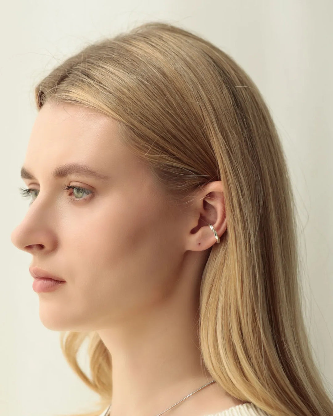 s925 twist earcuff #P11