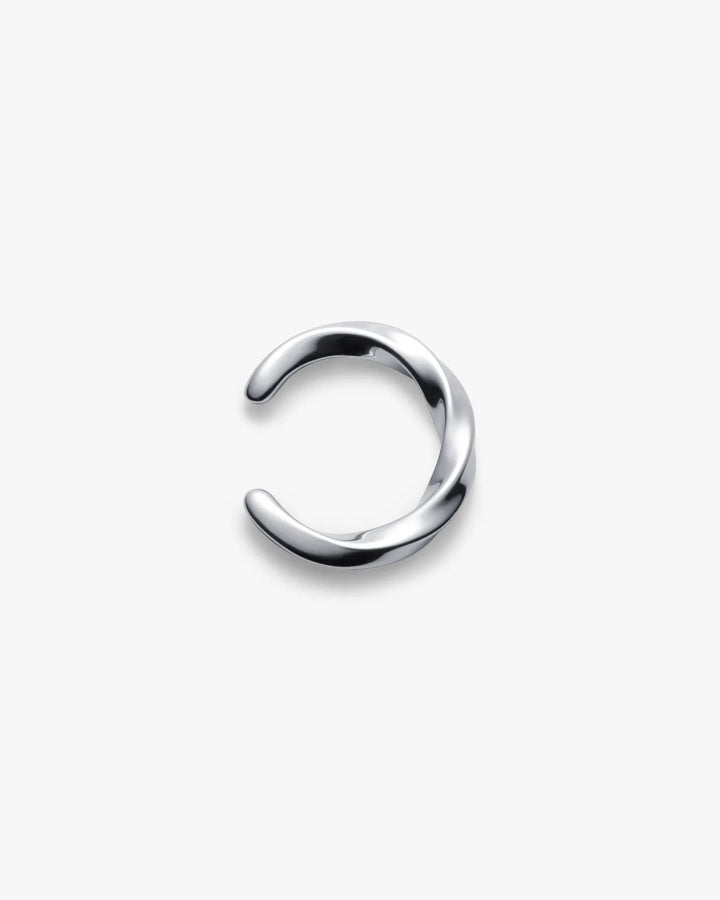 s925 twist earcuff #P11