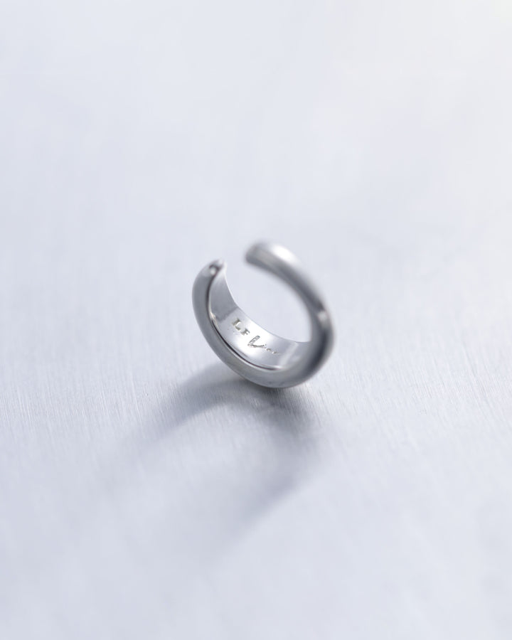 s925 round earcuff #P12