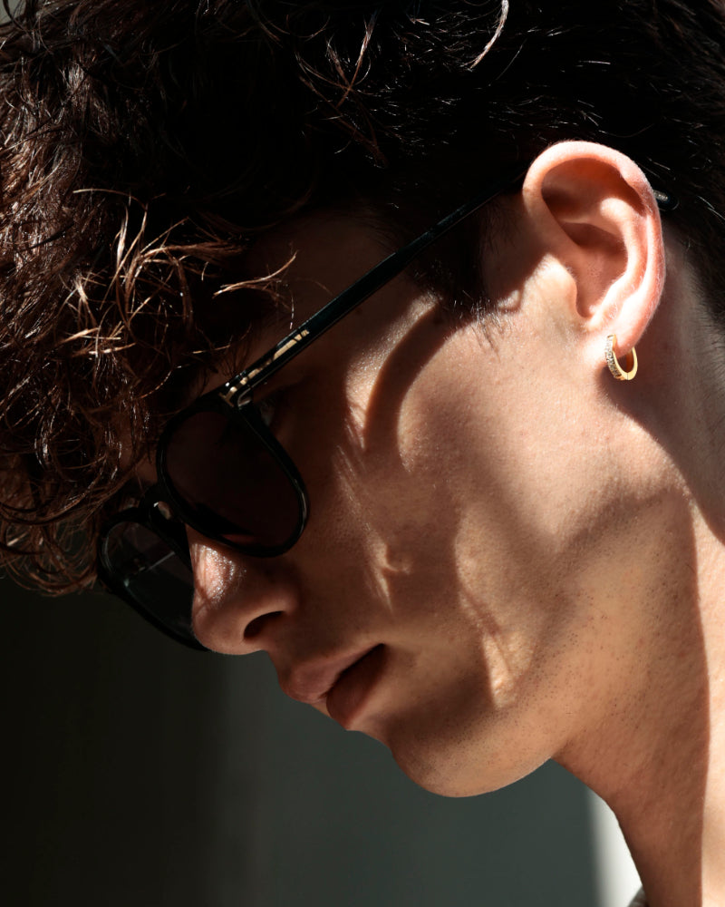 316L zirconia hoop pierce #P20