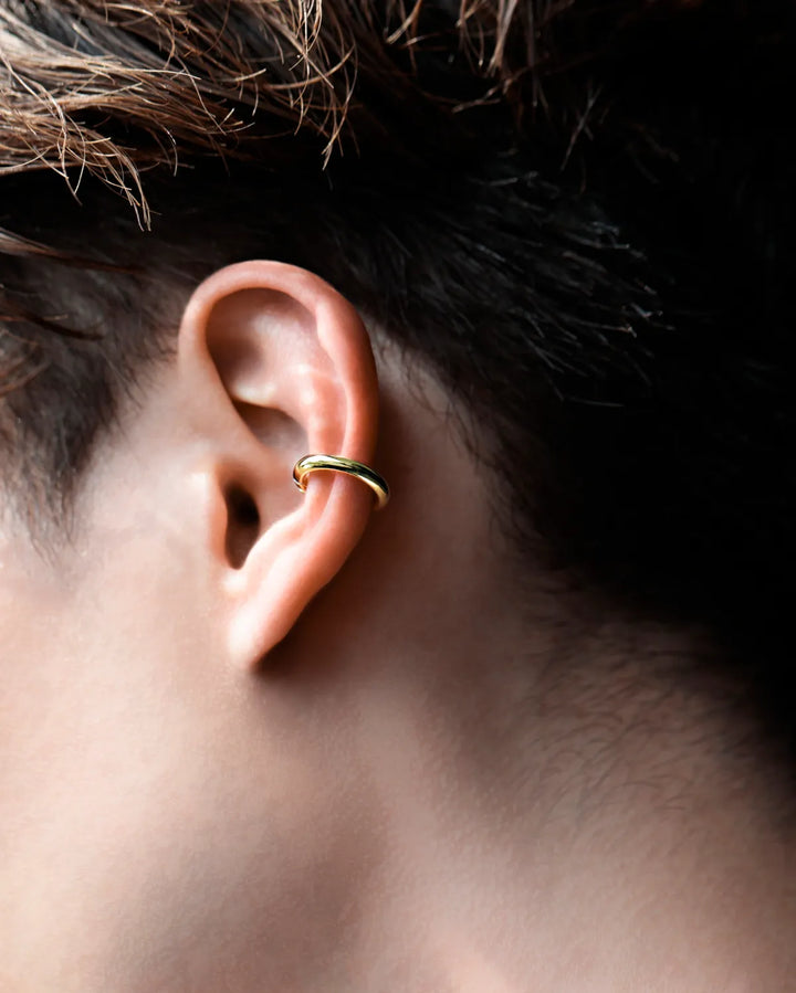 s925 line earcuff #P21