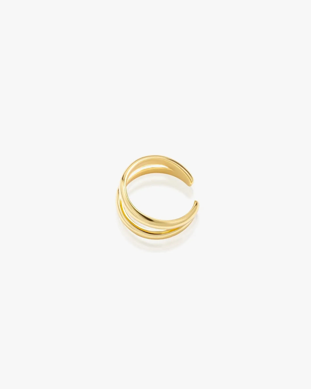 s925 double earcuff #P22