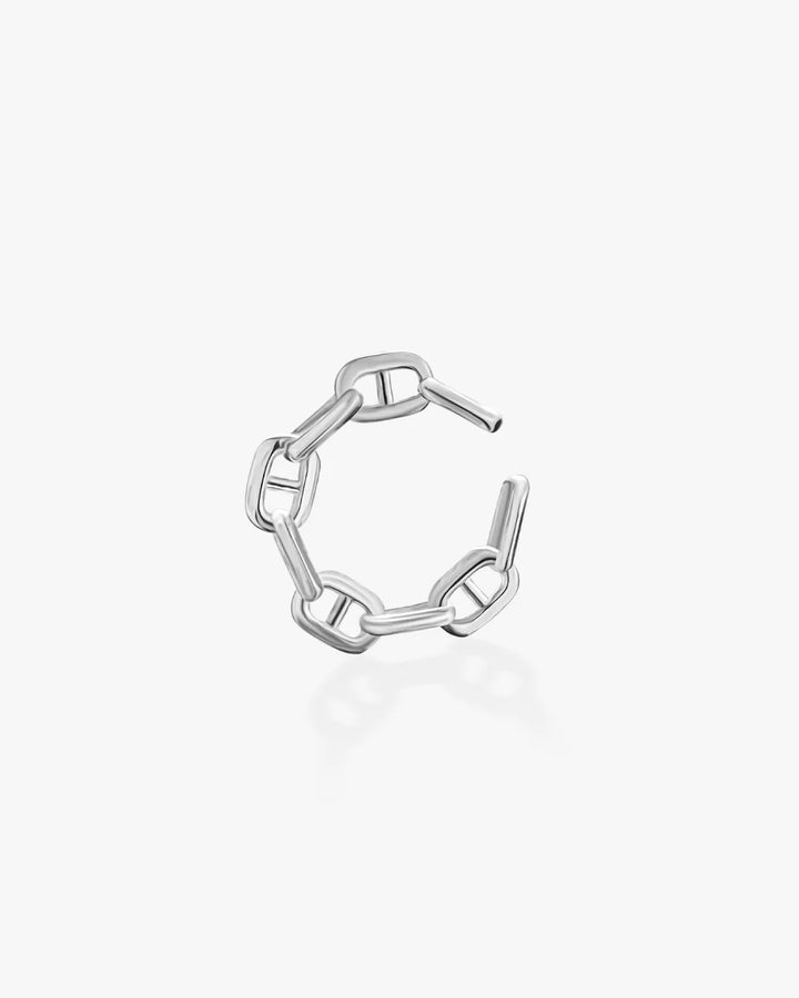s925 anchor earcuff #P23