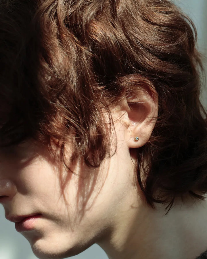 316L small zirconia pierce #P25