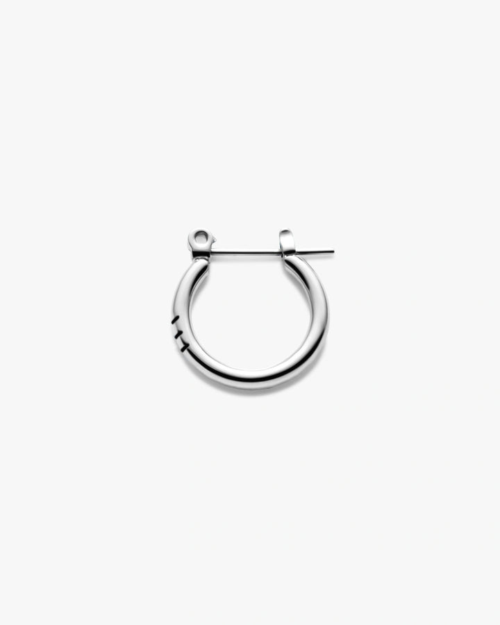 316L line hoop pierce #P06