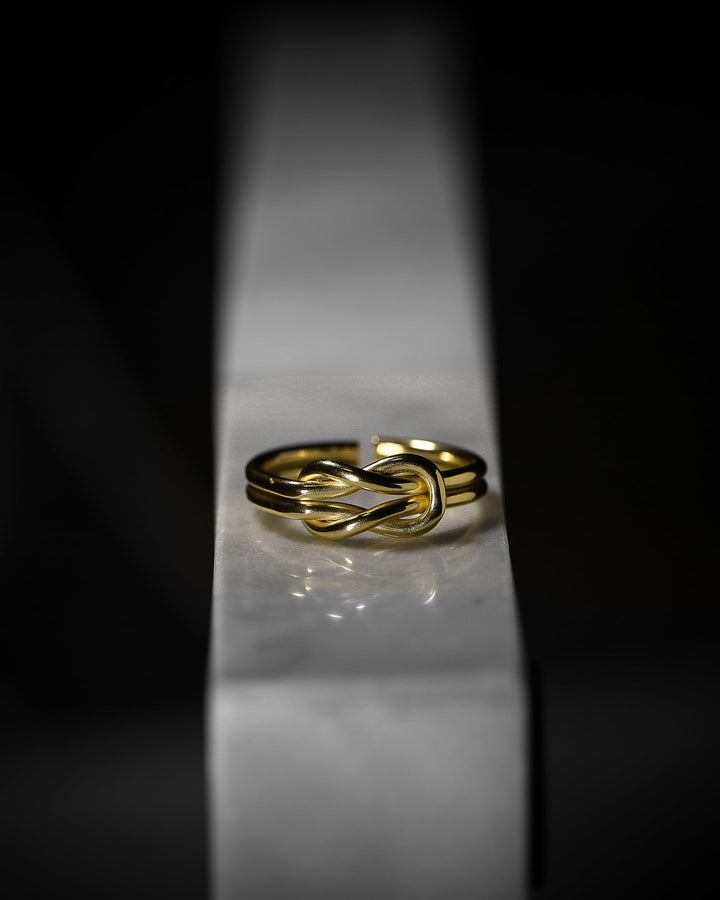316L knot ring #R03