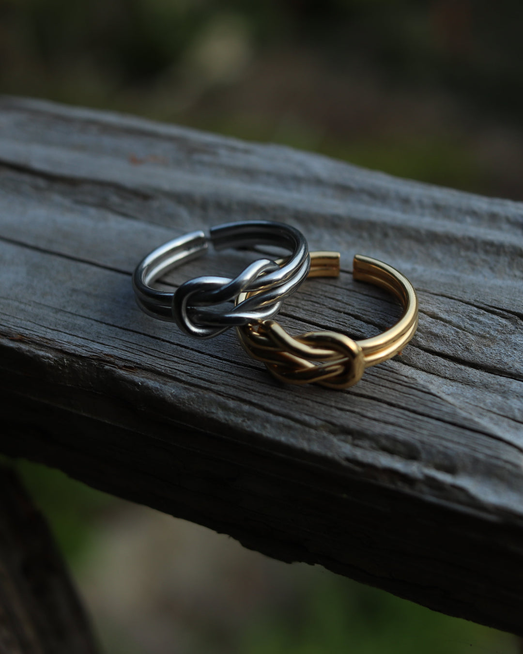 316L knot ring #R03