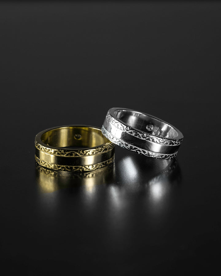 S925 sun ring #R09