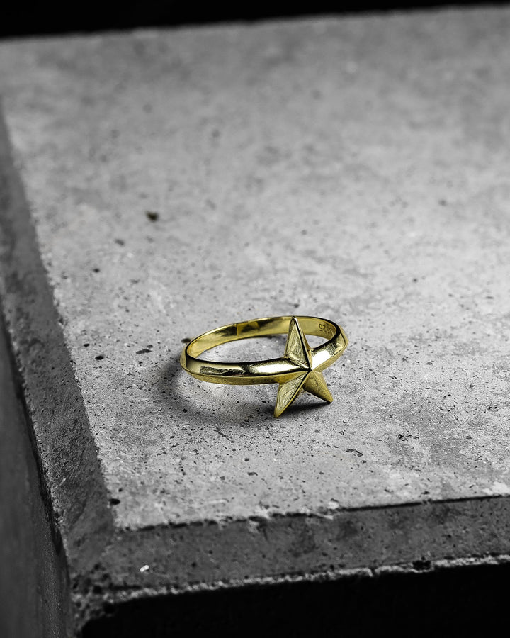 s925 star ring #R10