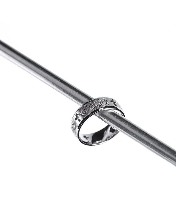 316L hawaiian cross ring #R13