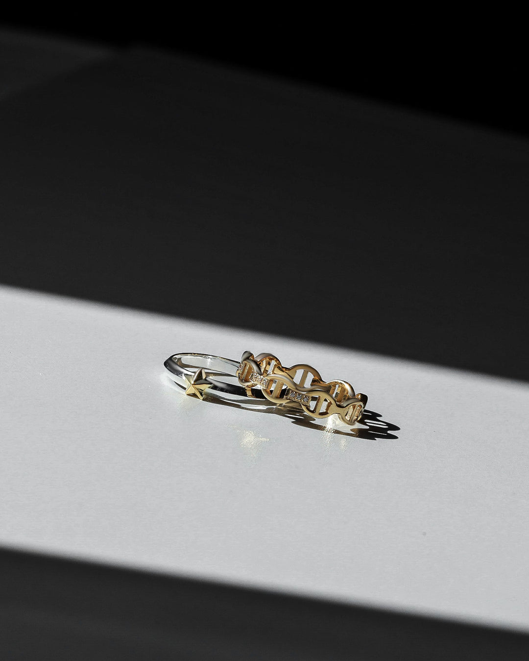 s925 star ring #R16