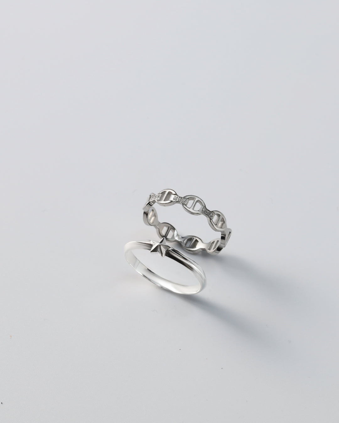 s925 star ring #R16