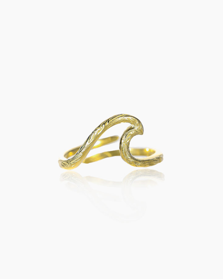 316L wave ring #R17