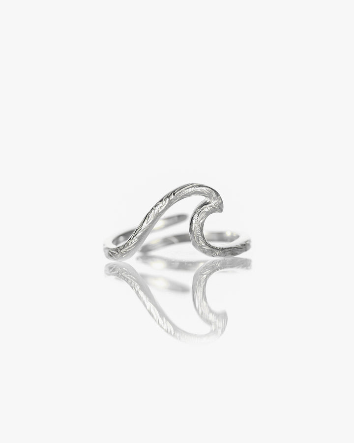 316L wave ring #R17