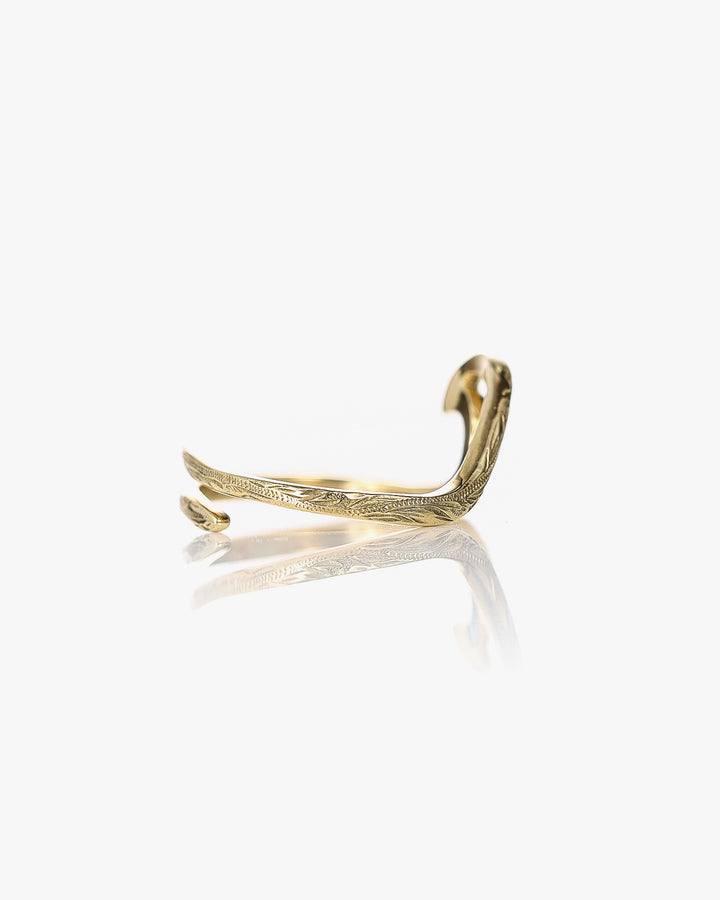 316L wave ring #R17