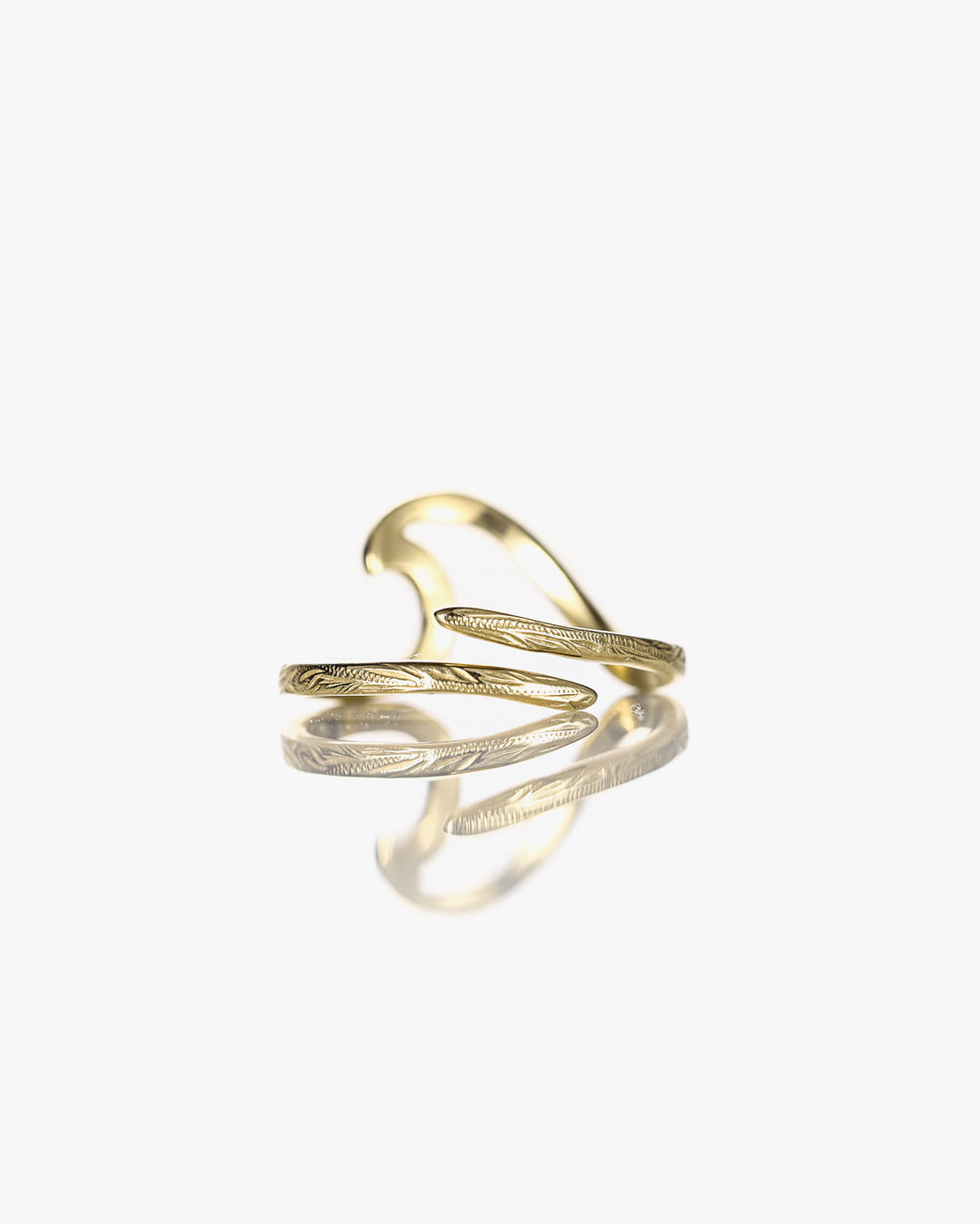316L wave ring #R17
